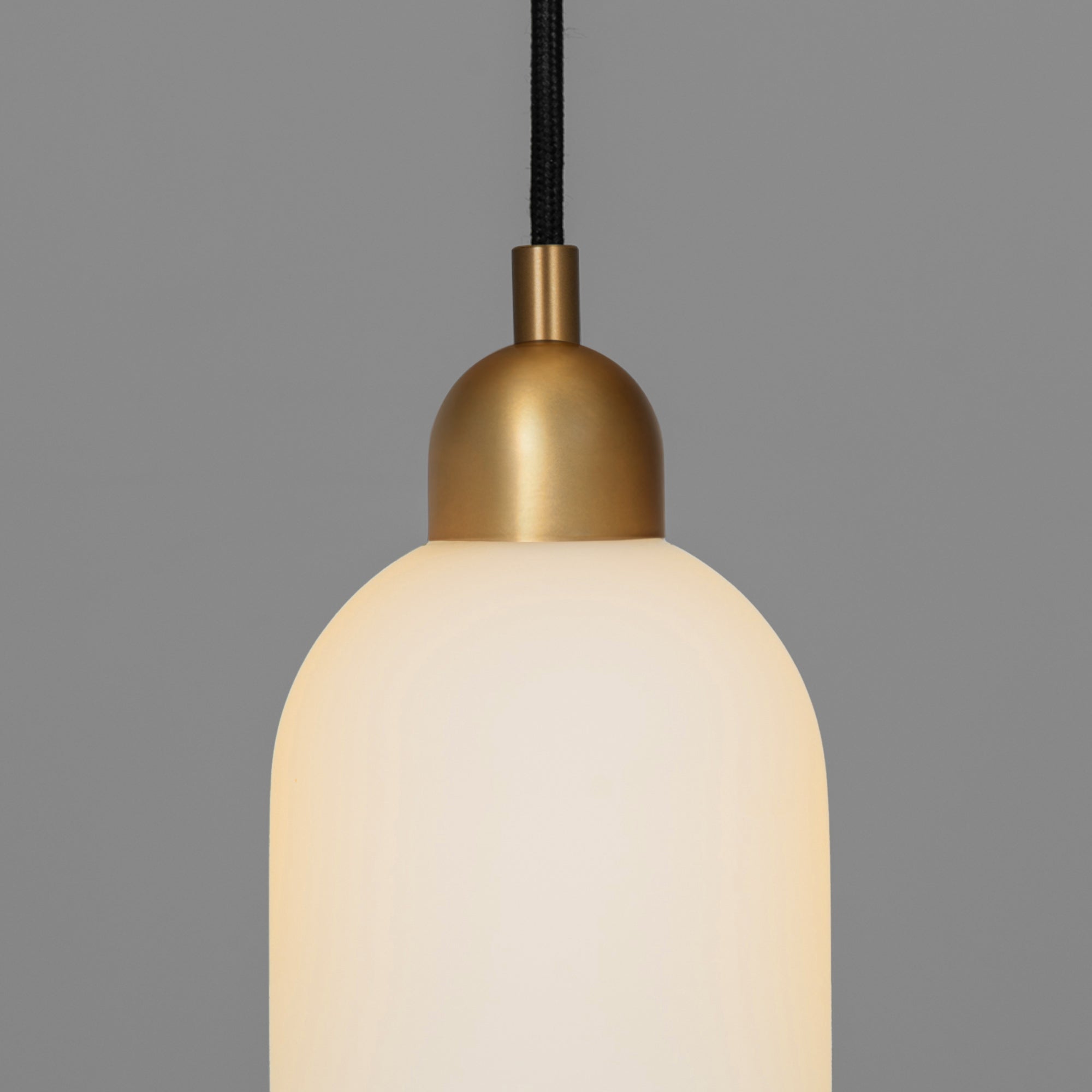 Schwung Odyssey Cluster 9 Burnished Brass Chandelier